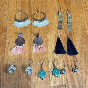 🚨4X$25🚨 Mixed Color Earring Set